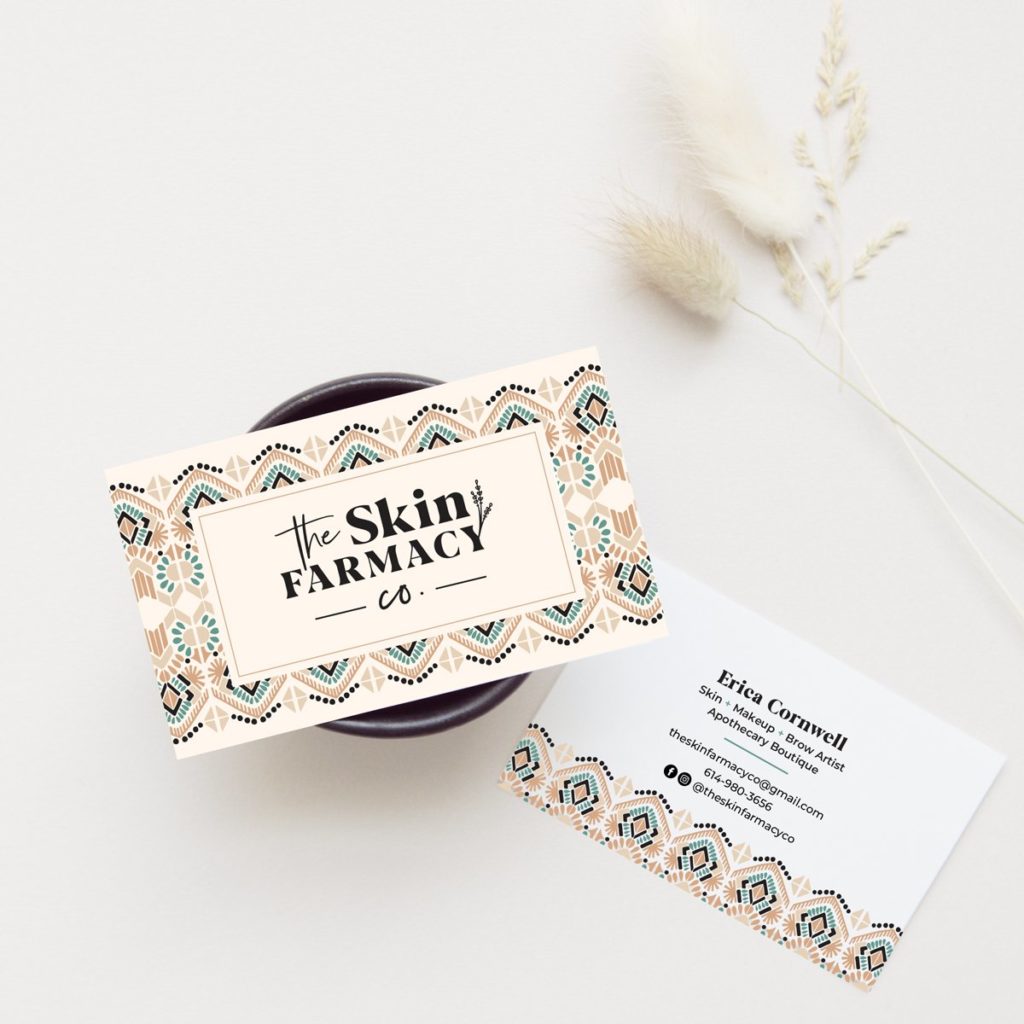 Vintage & Bohemian Chic Logo, Branding and Business Card Design